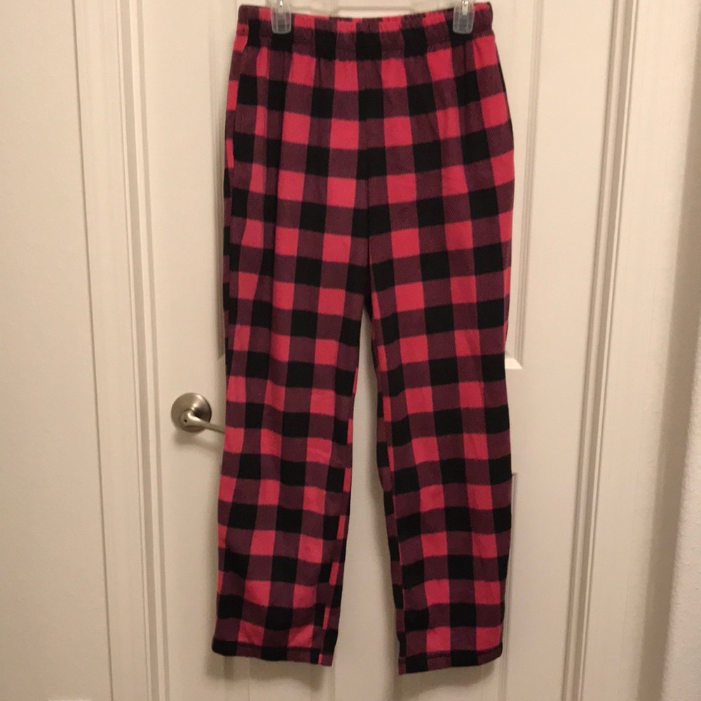 💙3 for $15💙 Pink and Black Plaid Flannel PJ Pants